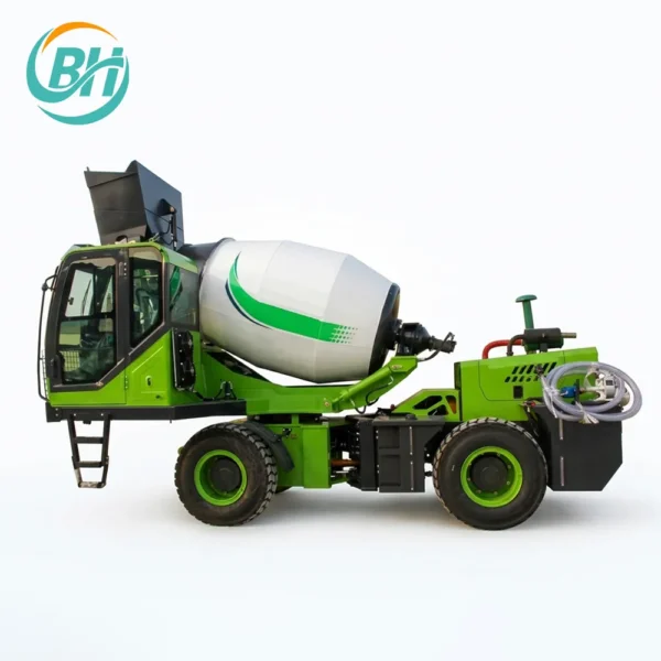 31 Self-Loading Concrete Mixer