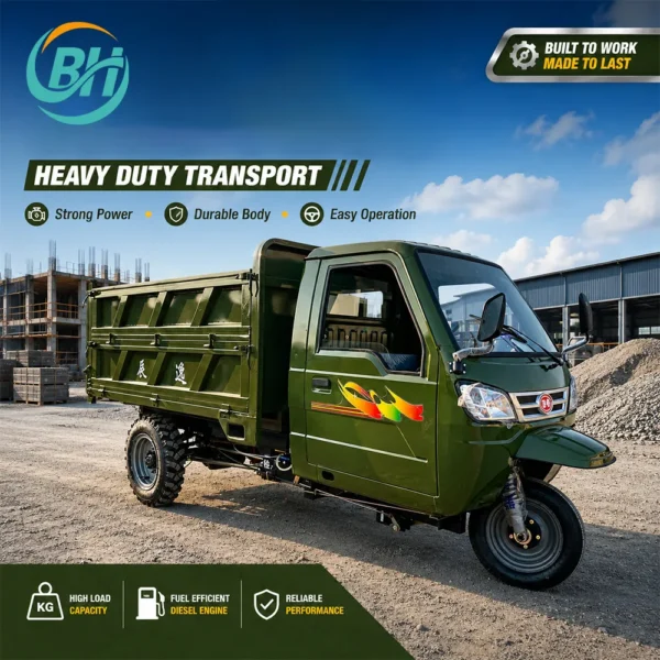 111 (4) Diesel Cargo Tricycle