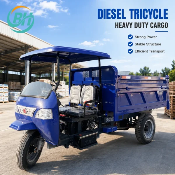 111 (5) Diesel Cargo Tricycle